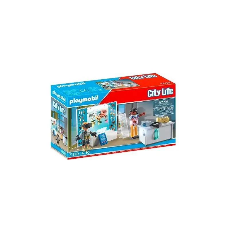 Zestaw z figurkami City Life 71330 Wirtualna klasa