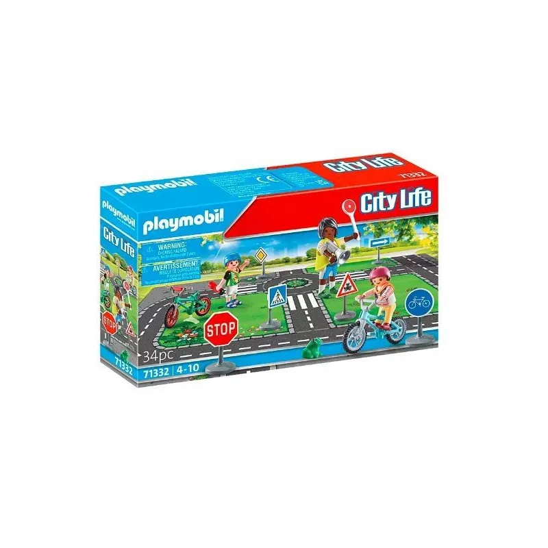 Zestaw z figurkami City Life 71332 Kurs rowerowy