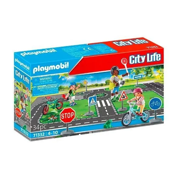 Zestaw z figurkami City Life 71332 Kurs rowerowy