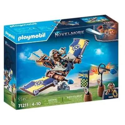 Zestaw z figurkami Novelmore 71211 Novelmore - Szybowiec Dario