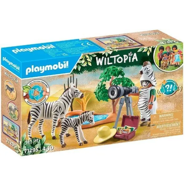 Zestaw z figurkami Wiltopia 71295 Wycieczka z fotografką zwierząt