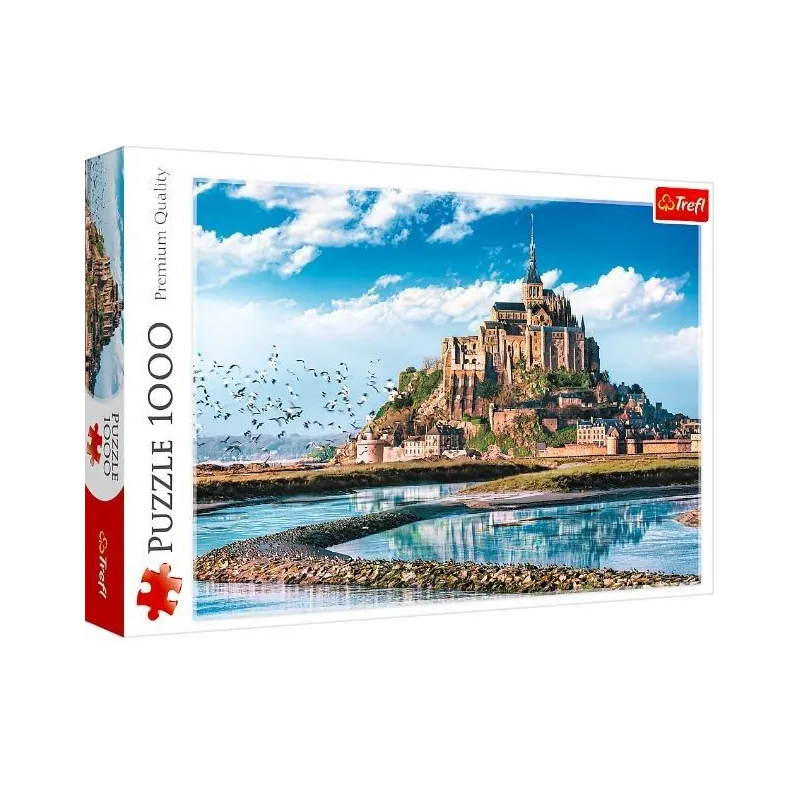 Puzzle 1000 elementów Mont Saint - Michel Francja