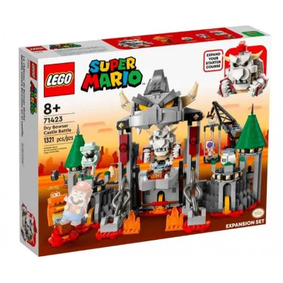 Klocki Super Mario 71423 Walka w zamku Dry Bowsera - zestaw rozszerzający