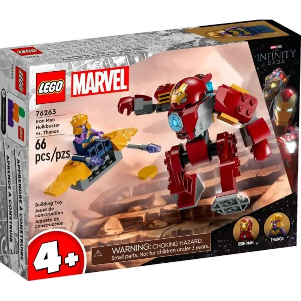Klocki Super Heroes 76263 Hulkbuster Iron Mana vs. Thanos