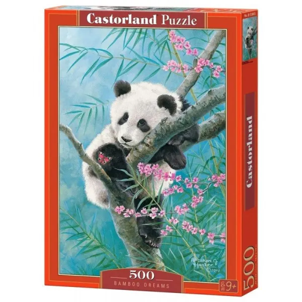 Puzzle 500 elementów Panda Babusowe sny
