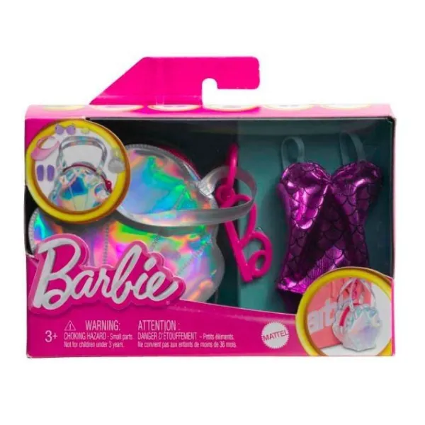 BARBIE Zestaw modowy premium, fioletowy kostium