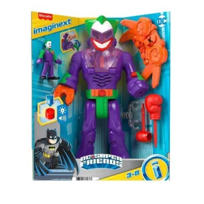 Zestaw figurek Imaginext DC Super Friends Joker i Śmiechorobot