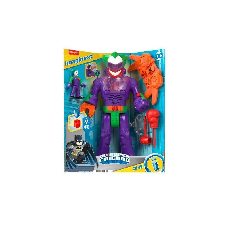 Zestaw figurek Imaginext DC Super Friends Joker i Śmiechorobot
