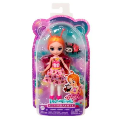 Lalka i figurka Enchantimals Biedronka