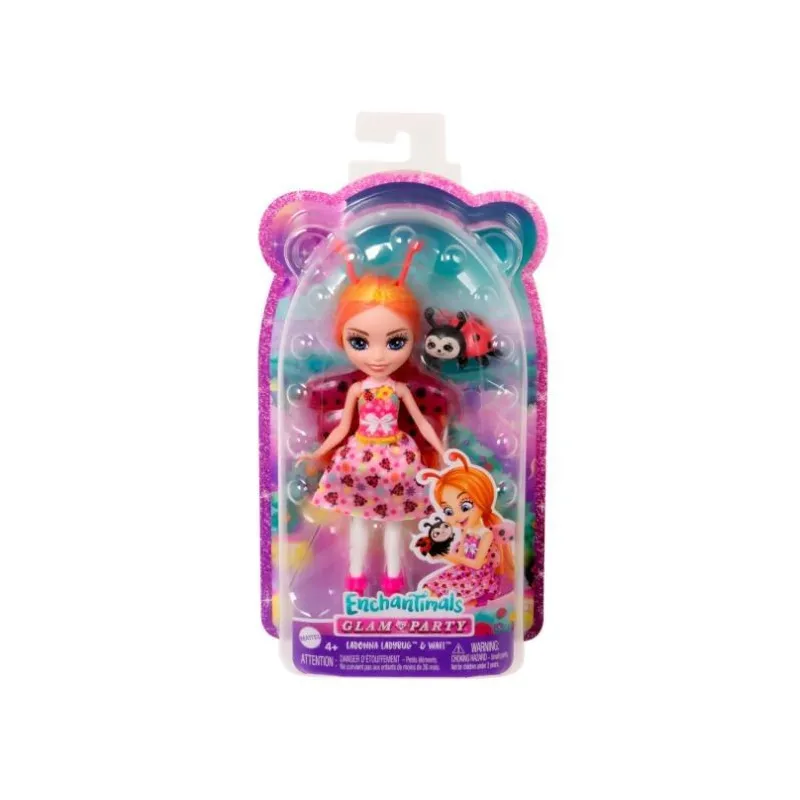 Lalka i figurka Enchantimals Biedronka