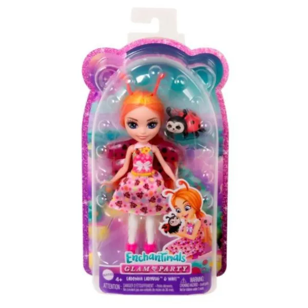 Lalka i figurka Enchantimals Biedronka
