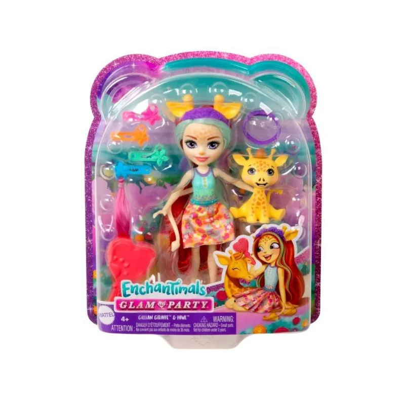 Lalka Deluxe Enchantimals Żyrafa