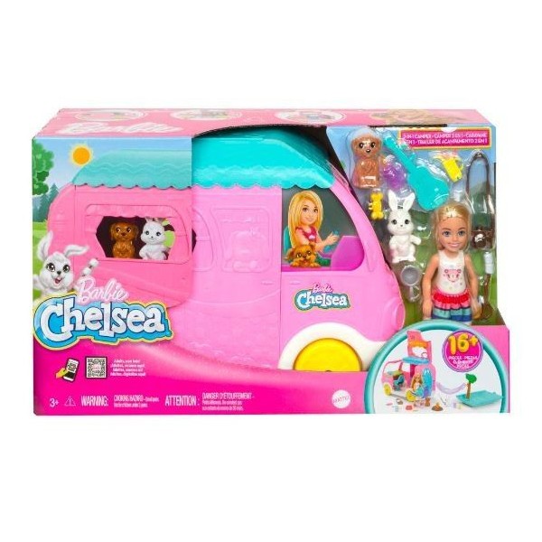 Zestaw BARBIE Kamper Chelsea