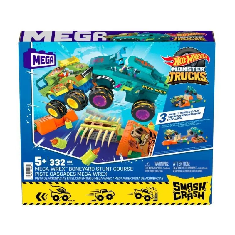 Tor przeszkód Hot Wheels Mega-wrex