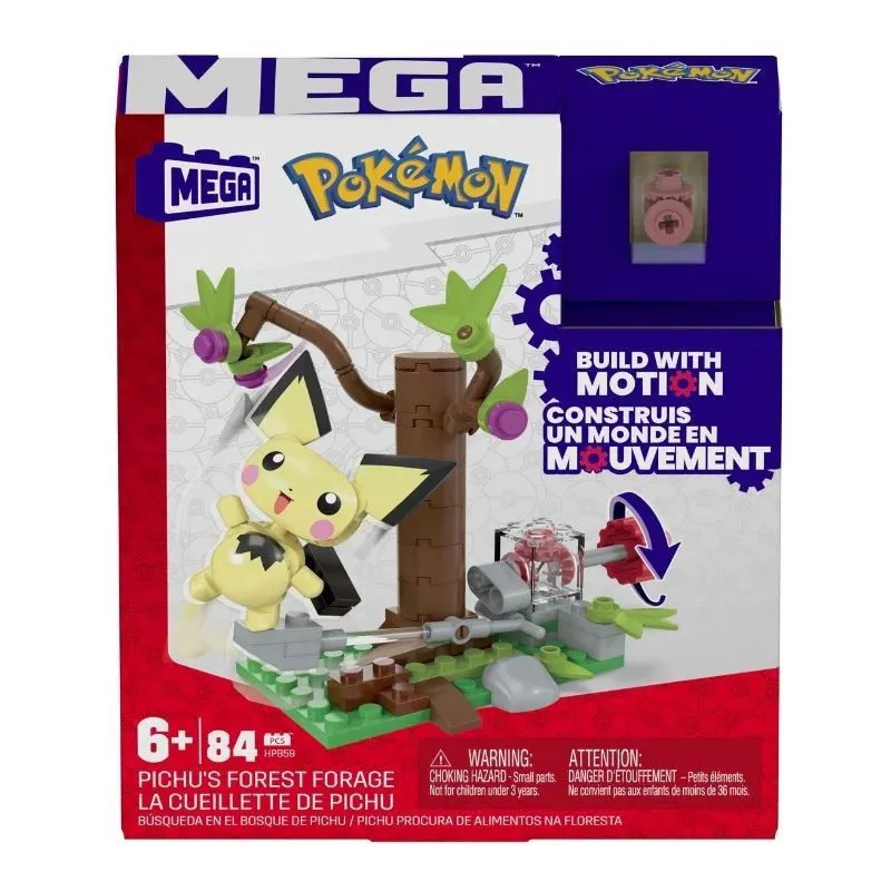 Zestaw konstrukcyjny Pokemon Leśna przygoda Pikatchu