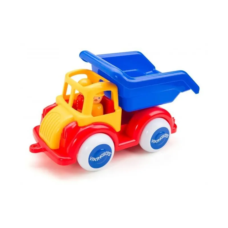 Pojazd Viking Toys Jumbo Wywrotka z figurkami