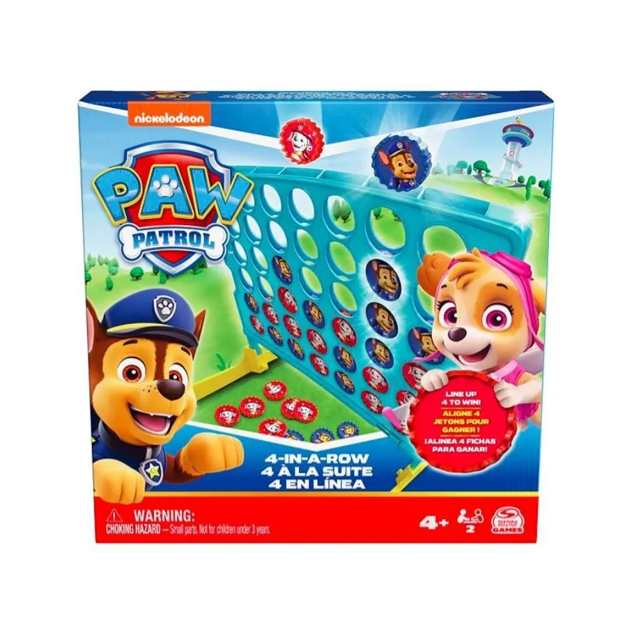 Gra 4 W Rzędzie Psi Patrol