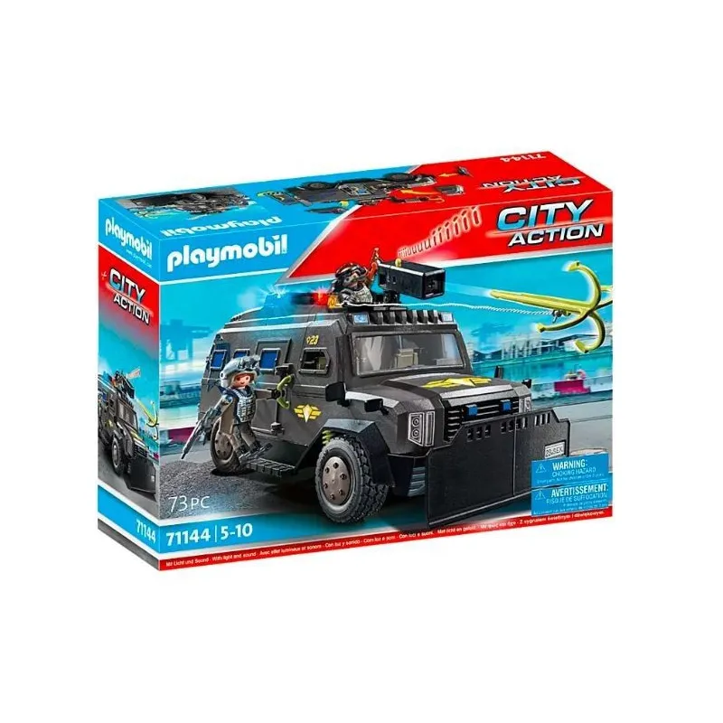 Zestaw z pojazdem City Action 71144 Pojazd terenowy jednostki specjalnej