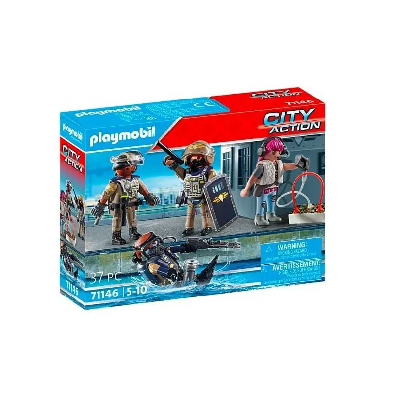 Zestaw figurek jednostki specjalnej City Action 71146