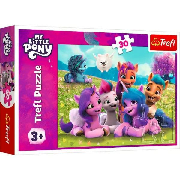 Puzzle 30 elementów Przyjacielskie Kucyki My Little Pony