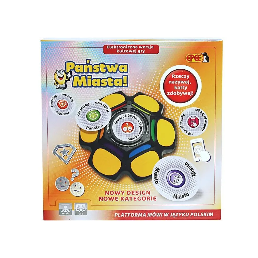 Gra Państwa Miasta elektroniczna gra familijna