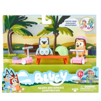 Bluey Zestaw Jazda na hulajnodze