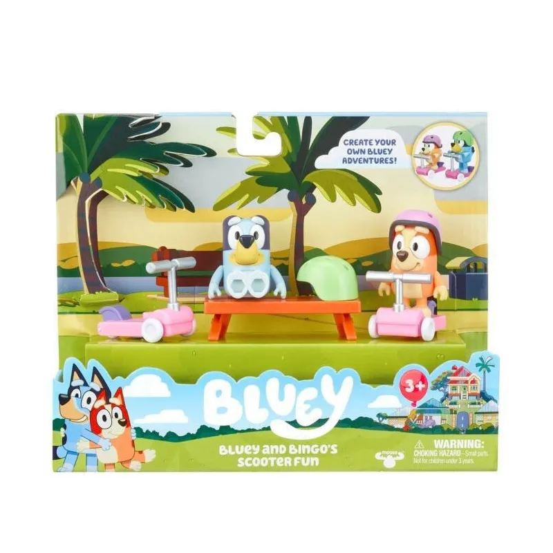 Bluey Zestaw Jazda na hulajnodze