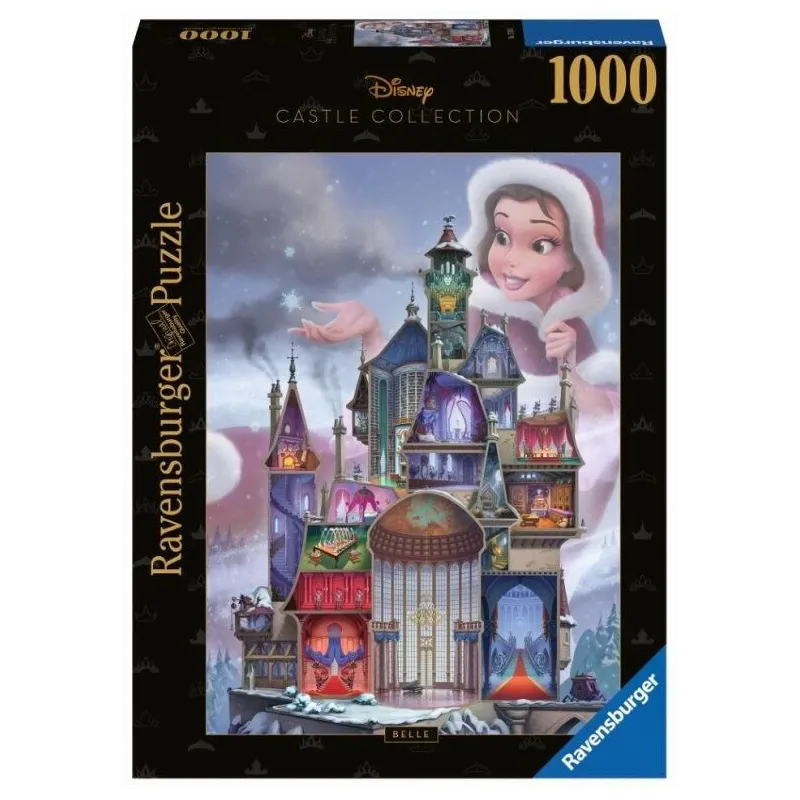 Puzzle 1000 elementów Disney Bella