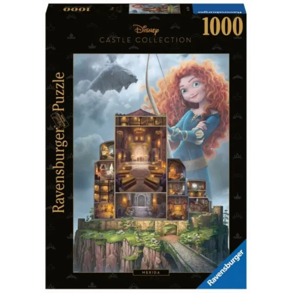 Puzzle 1000 elementów Disney Merida