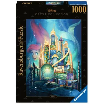 Puzzle 1000 elementów Disney Arielka