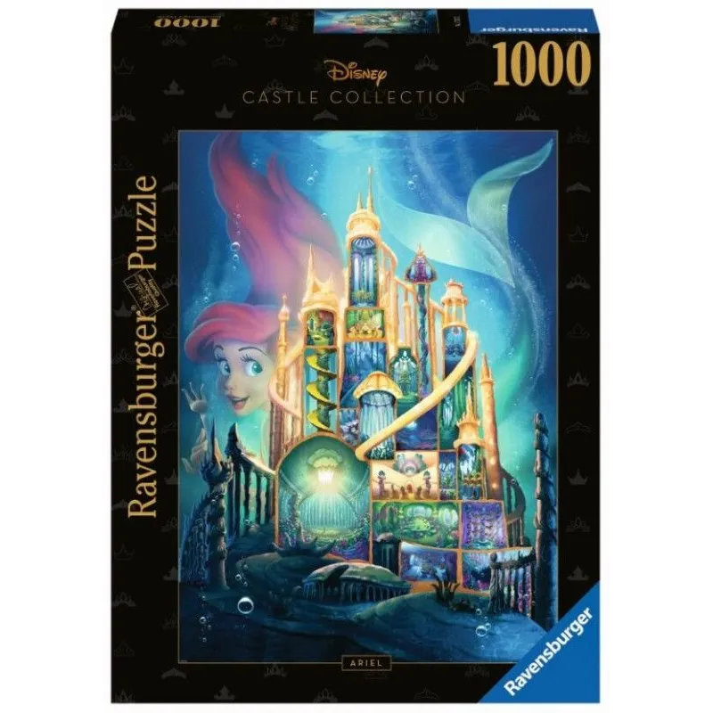 Puzzle 1000 elementów Disney Arielka