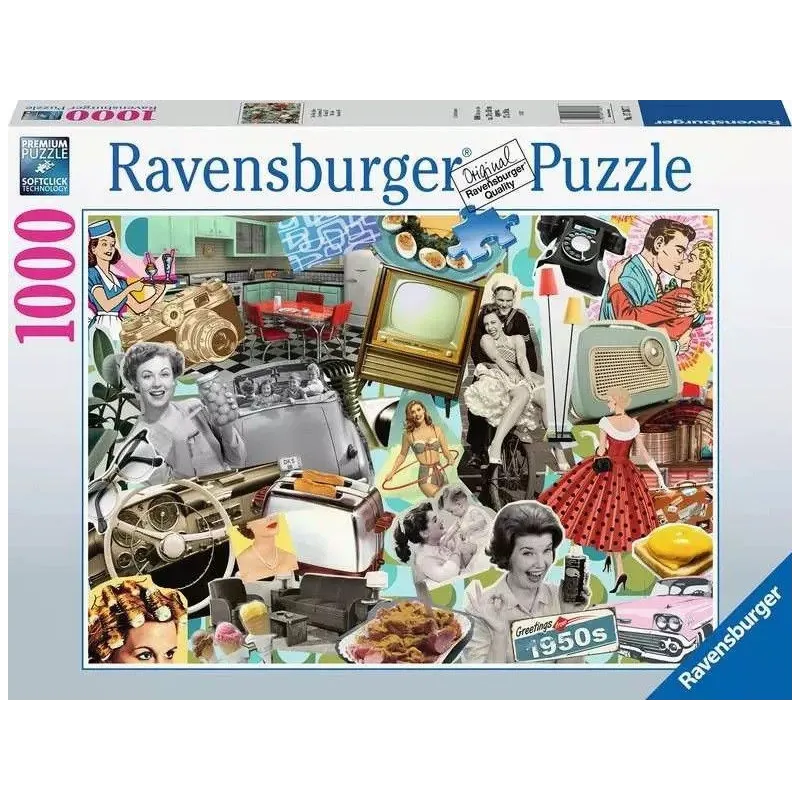 Puzzle 1000 elementów Lata 50-te