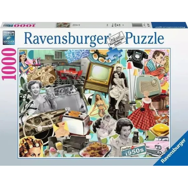 Puzzle 1000 elementów Lata 50-te