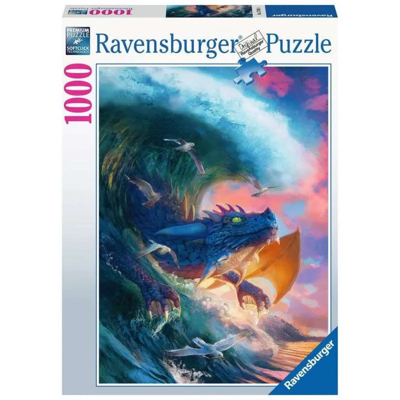 Puzzle 1000 elementów Wyścig smoków