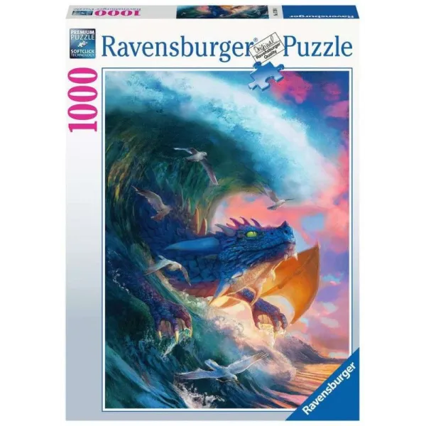 Puzzle 1000 elementów Wyścig smoków