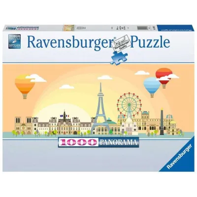 Puzzle 1000 elementów Panoramiczne Paryż