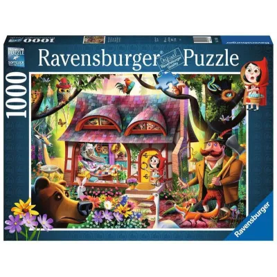 Puzzle 1000 elementów Czerwony Kapturek