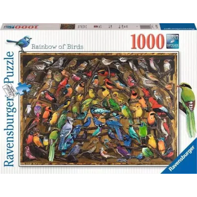 Puzzle 1000 elementów Świat ptaków