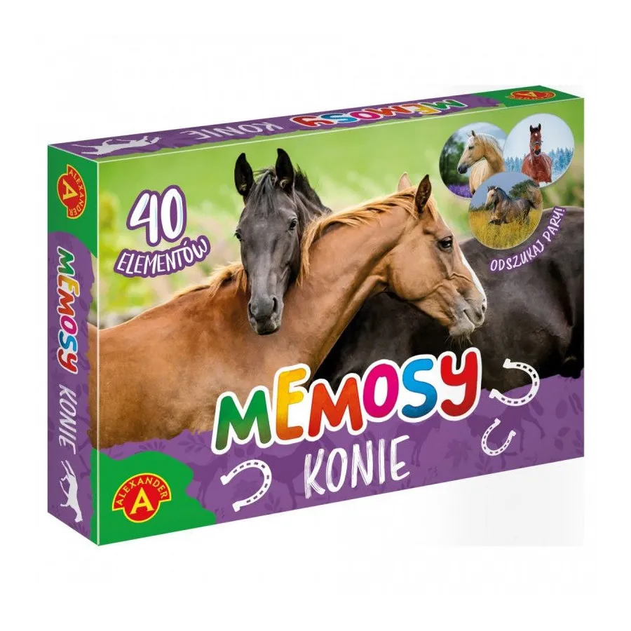 Gra Pamięć-Memosy-Konie