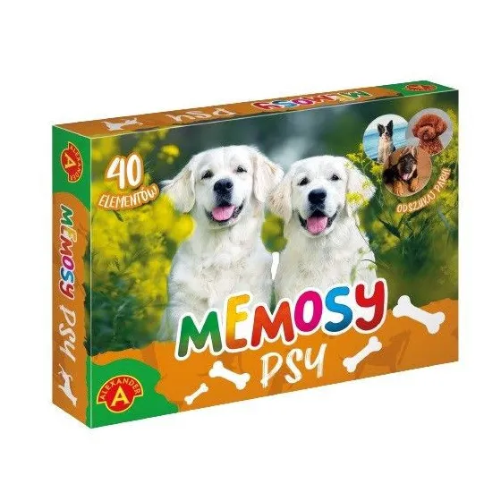Gra Pamięć-Memosy-Psy