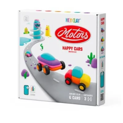 Hey Clay Masa Plastyczna Wesołe Auta