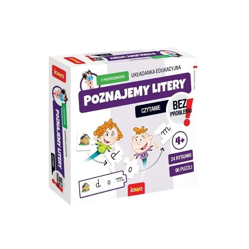 Gra Poznajemy Litery z Profesorkiem