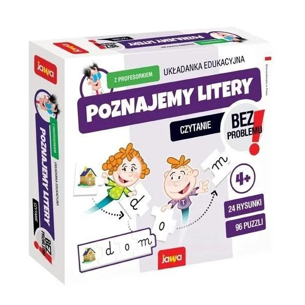 Gra Poznajemy Litery z Profesorkiem