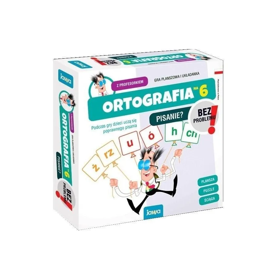 Gra Ortografia na 6 z Profesorkiem