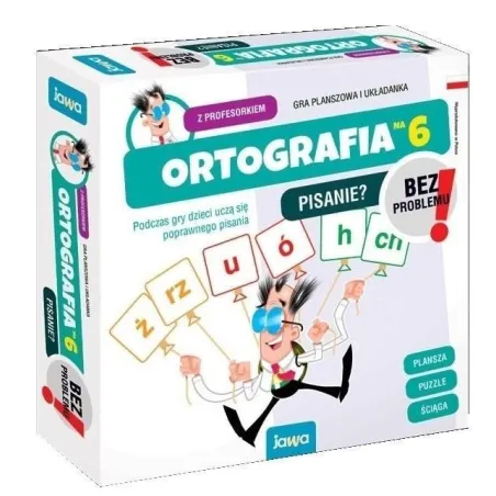 Gra Ortografia na 6 z Profesorkiem