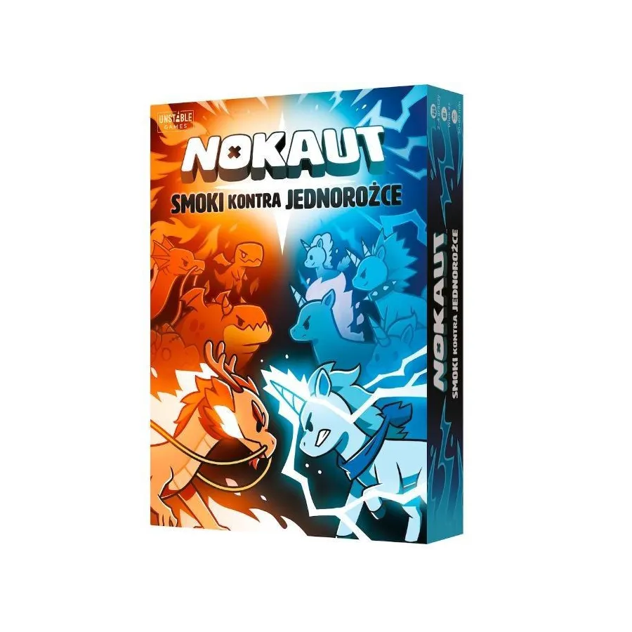 Gra Nokaut: Smoki kontra Jednorożce