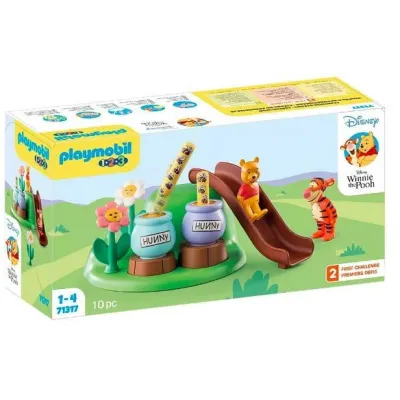 Zestaw z figurkami 1.2.3 Disney 71317 Pszczeli ogród Kubusia Puchatka i Tygrysa