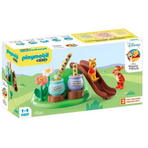Zestaw z figurkami 1.2.3 Disney 71317 Pszczeli ogród Kubusia Puchatka i Tygrysa