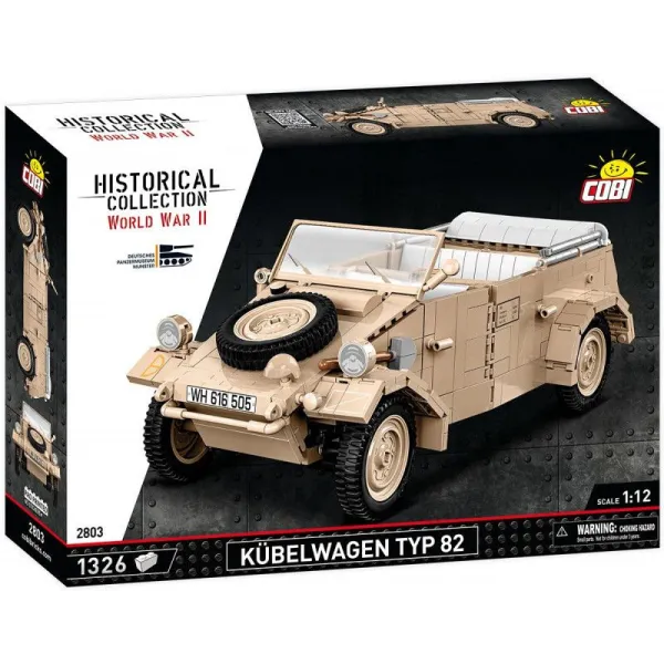 Klocki Kubelwagen Personenkraft wagen Typ 82