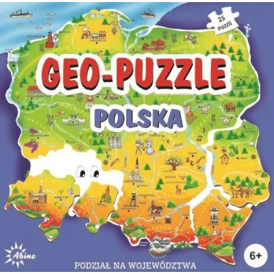 Puzzle Geo-Puzzle Polska